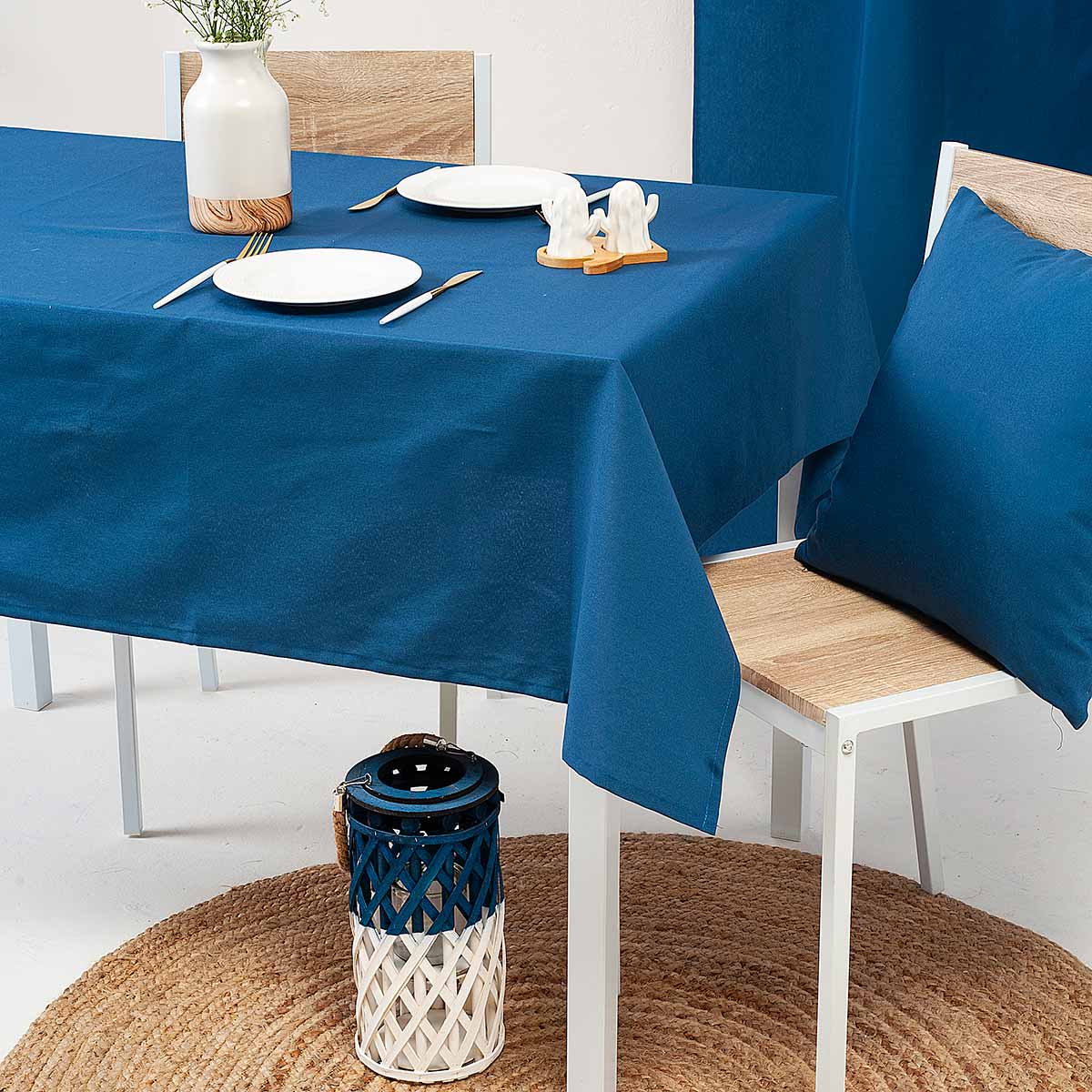 Τραπεζομάντηλο (135x240) Ravelia Loneta Fiume 608 Navy Blue