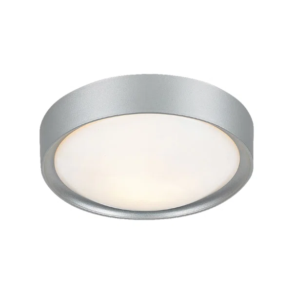 Φωτιστικό Πλαφονιέρα Aca Valletta DL250L Silver/White
