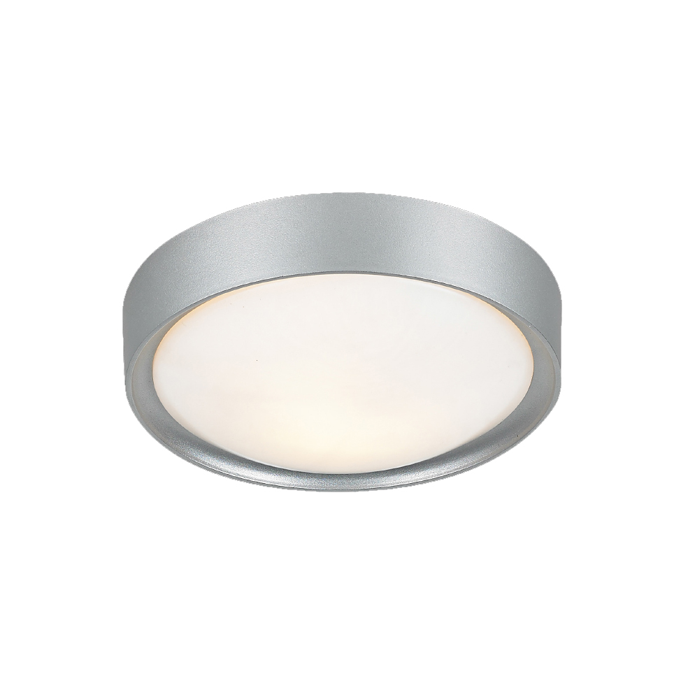 Φωτιστικό Πλαφονιέρα Aca Valletta DL250S Silver/White