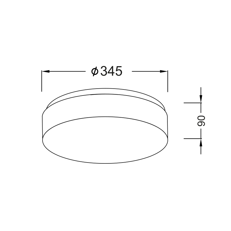 Φωτιστικό Πλαφονιέρα Aca Parfait V287071C34 White Φωτιστικά Οροφής Spitishop