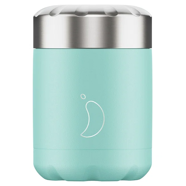 Θερμός Φαγητού 300ml Chilly's Food Pot Pastel Green