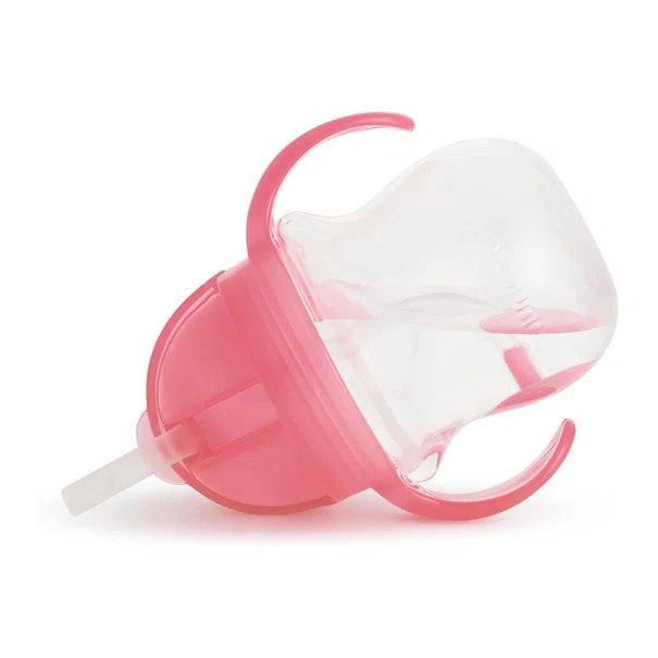 Ποτήρι Εκπαιδευτικό 207ml Με Καλαμάκι Munchkin Tip & Sip Pink
