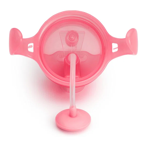 Ποτήρι Εκπαιδευτικό 207ml Με Καλαμάκι Munchkin Tip & Sip Pink