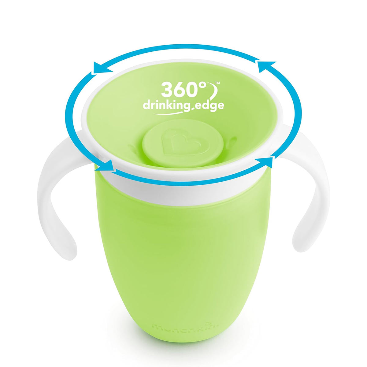 Ποτήρι Εκπαιδευτικό 207ml Munchkin Miracle 360 Green