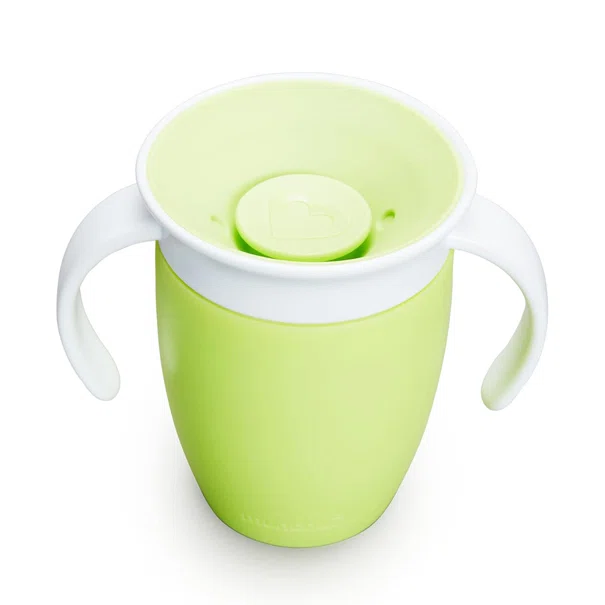Ποτήρι Εκπαιδευτικό 207ml Munchkin Miracle 360 Green