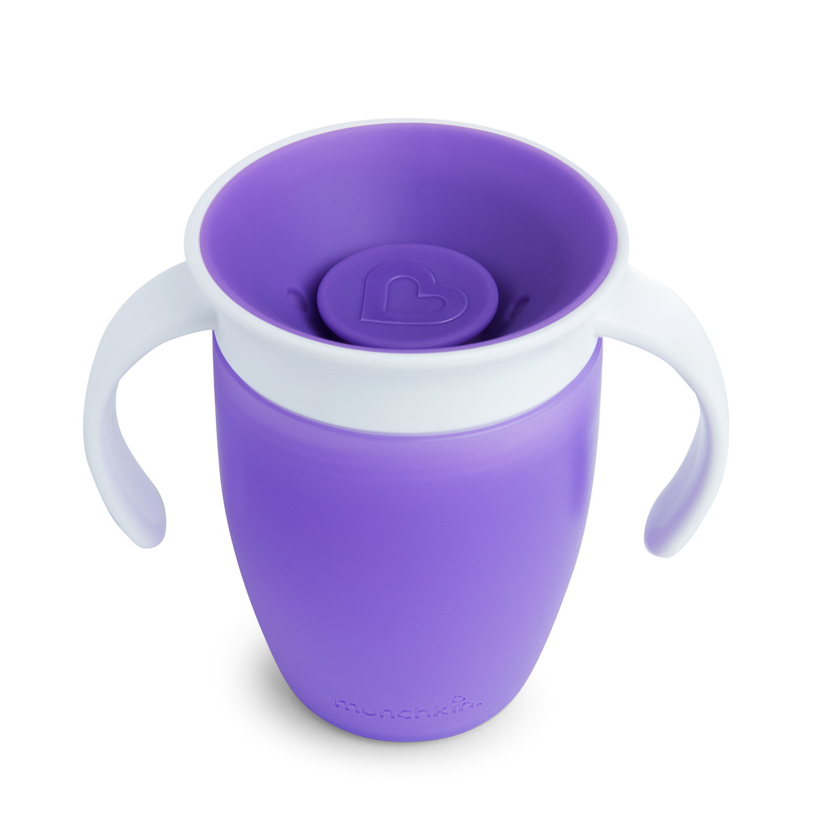 Ποτήρι Εκπαιδευτικό 207Ml Munchkin Miracle 360 Purple Παιδικά Είδη Φαγητού & Αξεσουάρ Σερβιρίσματος Εκπαίδευσης Spitishop