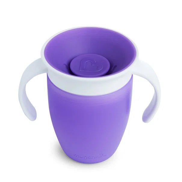 Ποτήρι Εκπαιδευτικό 207ml Munchkin Miracle 360 Purple