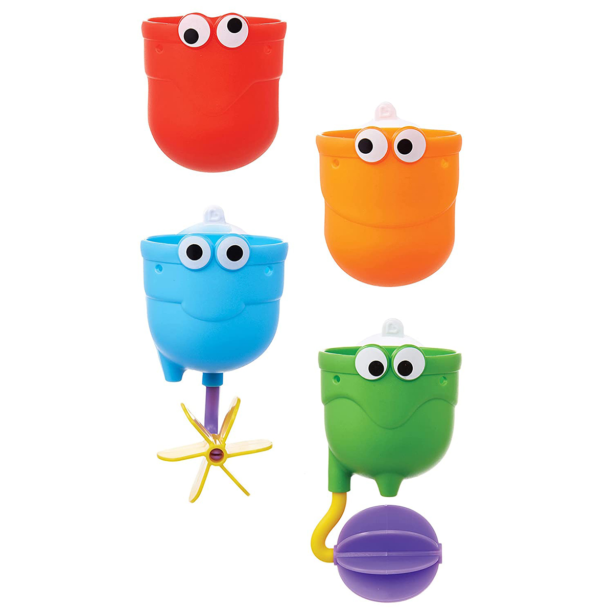Παιχνίδια Μπάνιου (Σετ 4Τμχ) Munchkin Falls Bath Toy Βρεφικά για Μωρά 12 - 18 Μηνών Spitishop