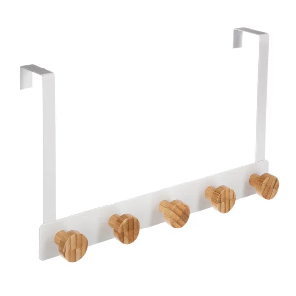 Κρεμάστρα Πόρτας 5 Θέσεων F-V Hooks White 151570B