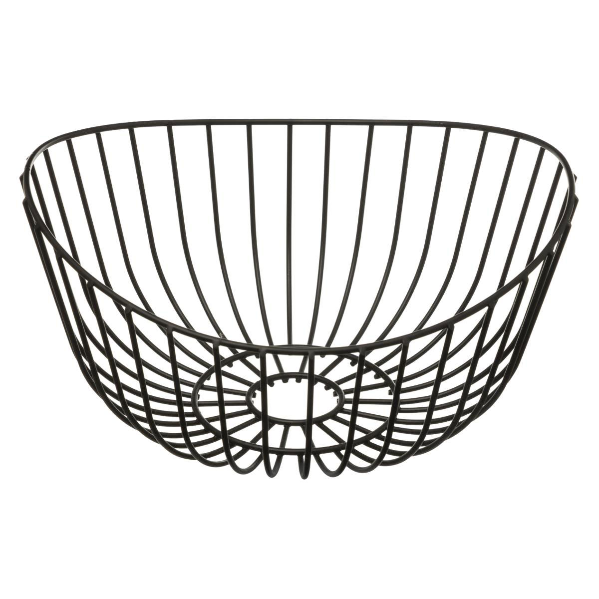 Φρουτιέρα F-V Black Curved 160620B