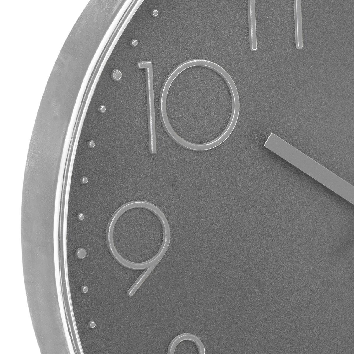 Ρολόι Τοίχου (Φ30) Αθόρυβο A-S Grey 167038B Διακόσμηση Ρολόγια & Επιτραπέζια Spitishop