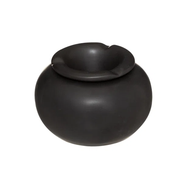 Σταχτοδοχείο A-S Round Black 173413