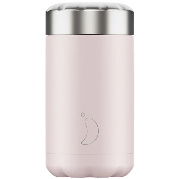 Θερμός Φαγητού 500ml Chilly's Food Pot Blush Pink