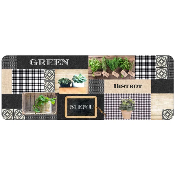 Χαλί Διαδρόμου (45x120) L-C Green Bistrot 1740928