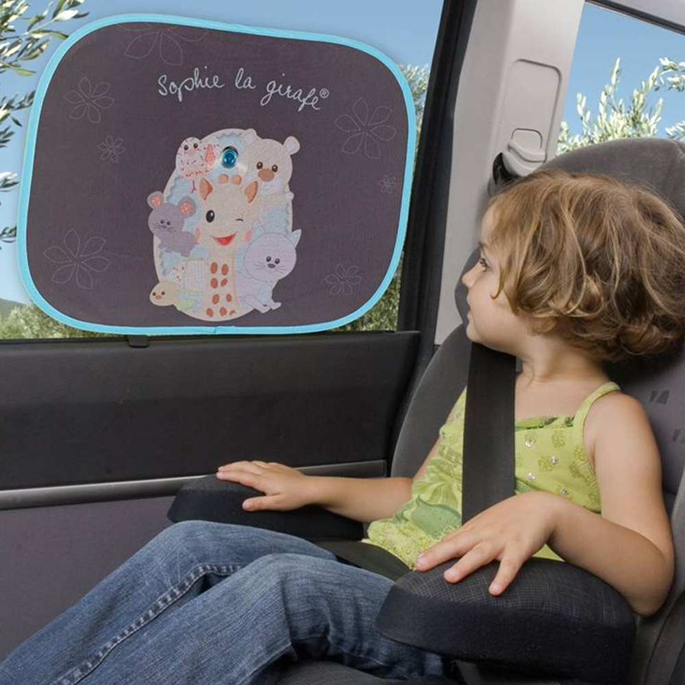 Ηλιοπροστασίες Αυτοκινήτου (Σετ 2Τμχ) Sophie The Giraffe S470222 Άμεσα Διαθέσιμα Βρεφικά Είδη Spitishop
