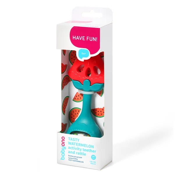 Μασητικό - Κουδουνίστρα BabyOno Tasty Watermelon BN499/02