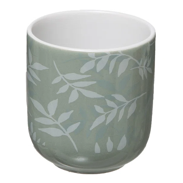Φλυτζάνια Καφέ 130ml + Πιατάκια (Σετ 4τμχ) S-D Cup Green 173750
