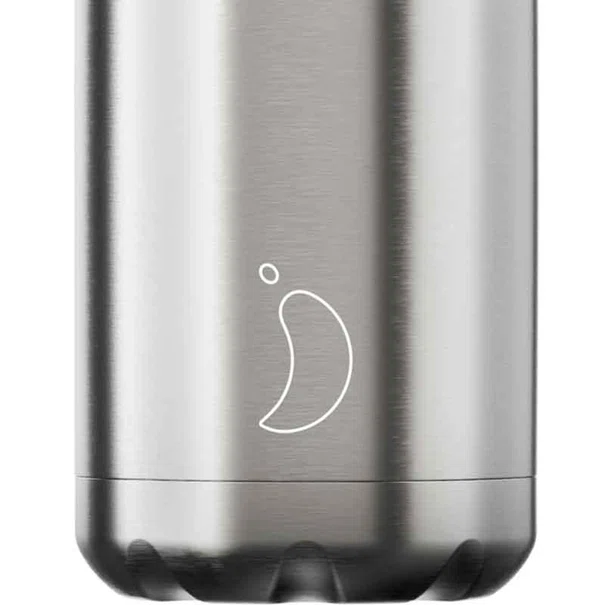 Θερμός Φαγητού 500ml Chilly's Food Pot Silver