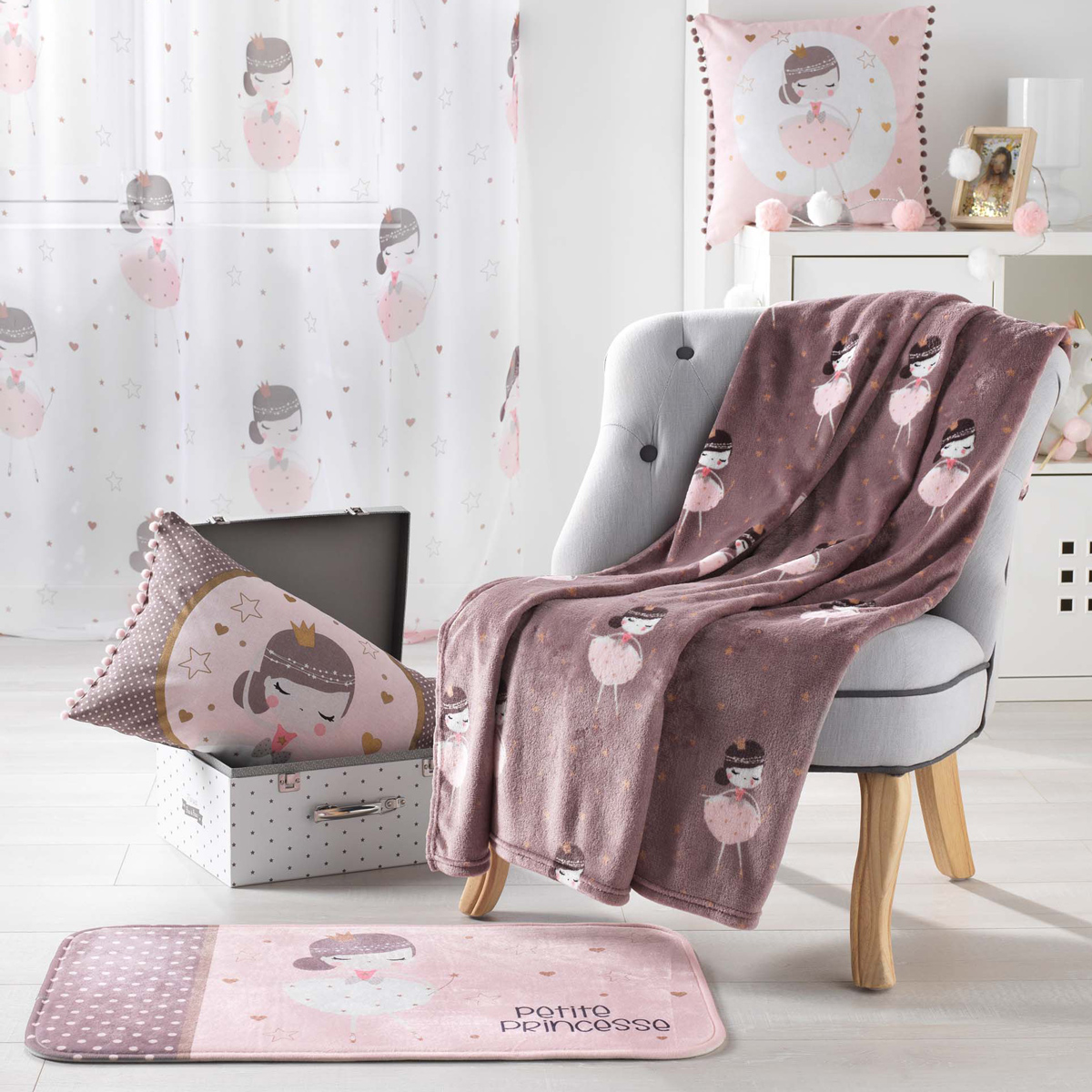 Παιδικό Πατάκι (45x75) L-C Petite Princesse 1609480