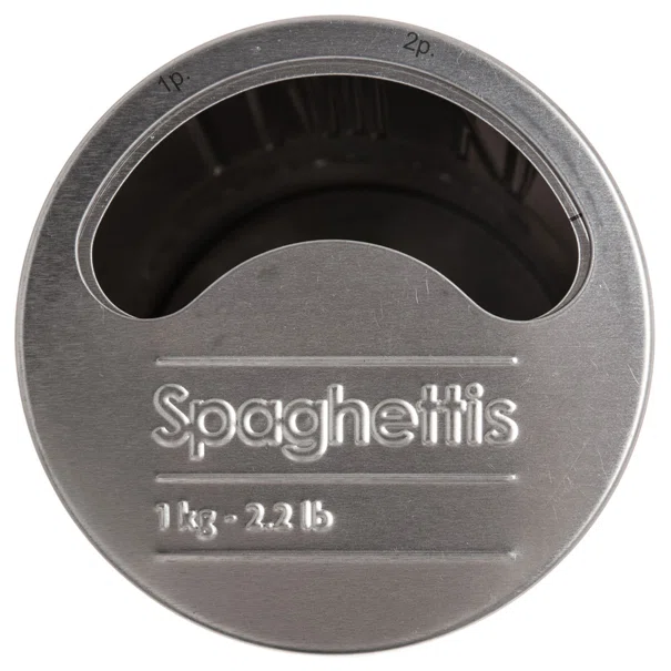 Δοχείο Για Σπαγγέτι 1kg (Φ8.5x27) F-V Embossed Black 136304