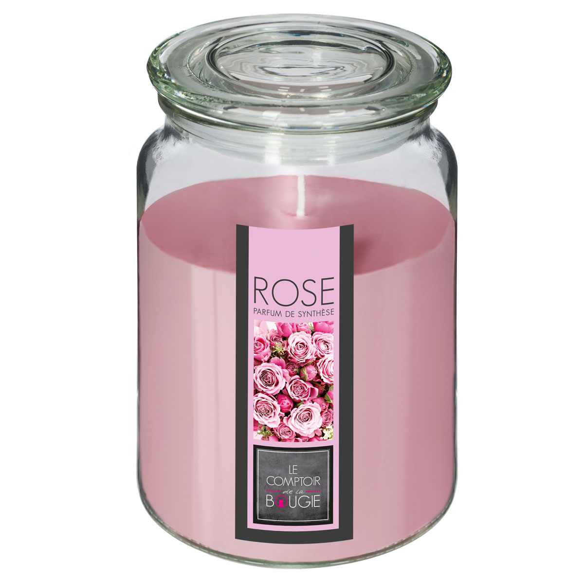 Κερί Αρωματικό 510gr (Φ10x14.5) C-B Nina Rose 157747C