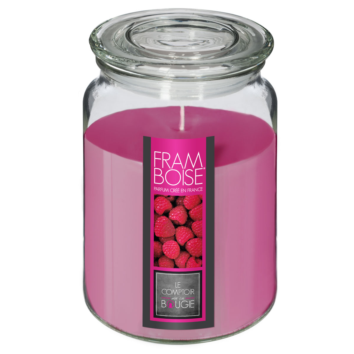 Κερί Αρωματικό 510gr (Φ10x14.5) C-B Nina Rasberry 157747E