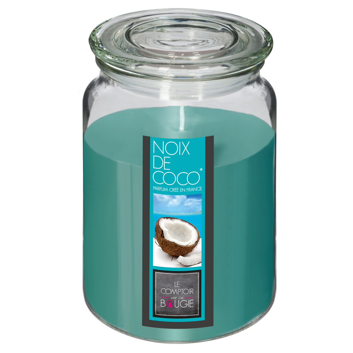 Κερί Αρωματικό 510gr (Φ10x14.5) C-B Nina Coconut 157747L