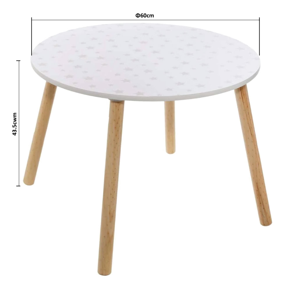 Παιδικό Τραπεζάκι (Φ60X43 5) A-S Printing Stars 127152D Παιδικά Βρεφικά & Έπιπλα Τραπεζάκια - Γραφεία Spitishop
