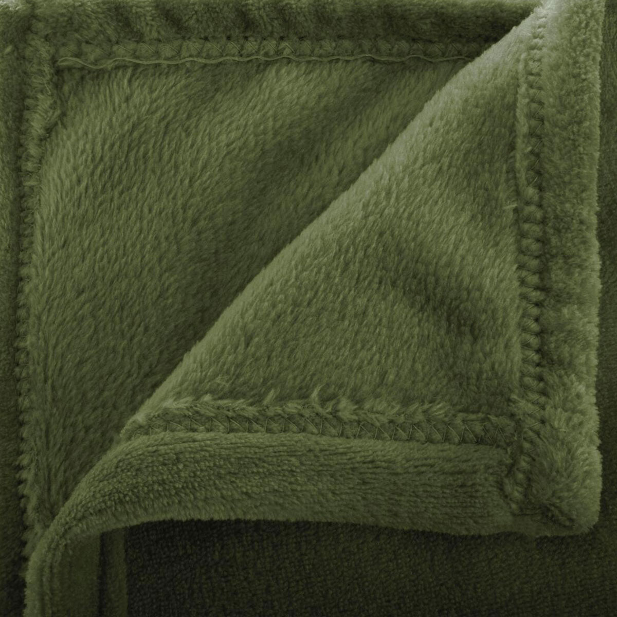 Κουβέρτα Fleece Ημίδιπλη (180X230) A-S Flannel Khaki 156048K Λευκά Είδη Κρεβατοκάμαρας Κουβέρτες Μονές Spitishop