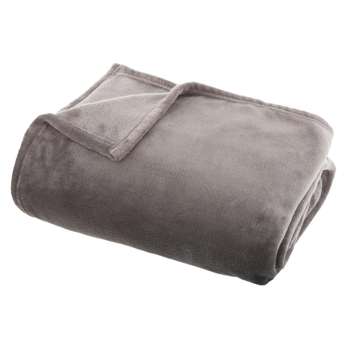 Κουβέρτα Καναπέ Fleece (125x150) A-S Flannel Grey 156183B