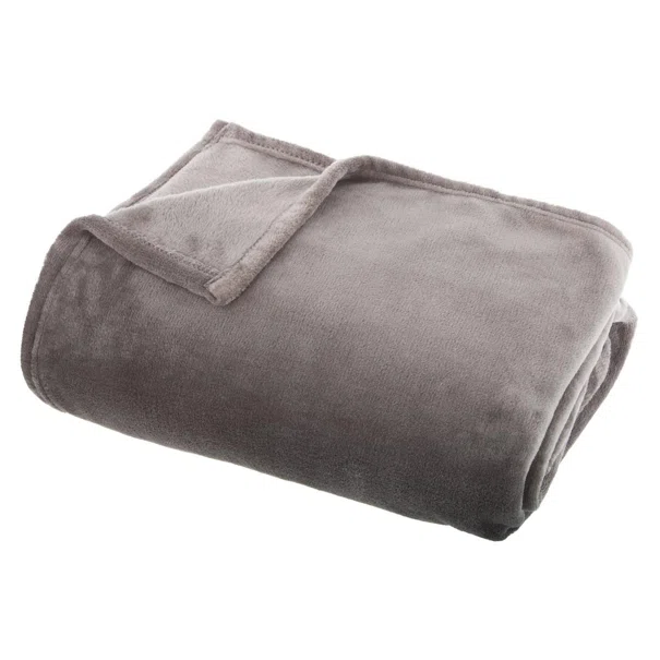 Κουβέρτα Καναπέ Fleece (125x150) A-S Flannel Grey 156183B