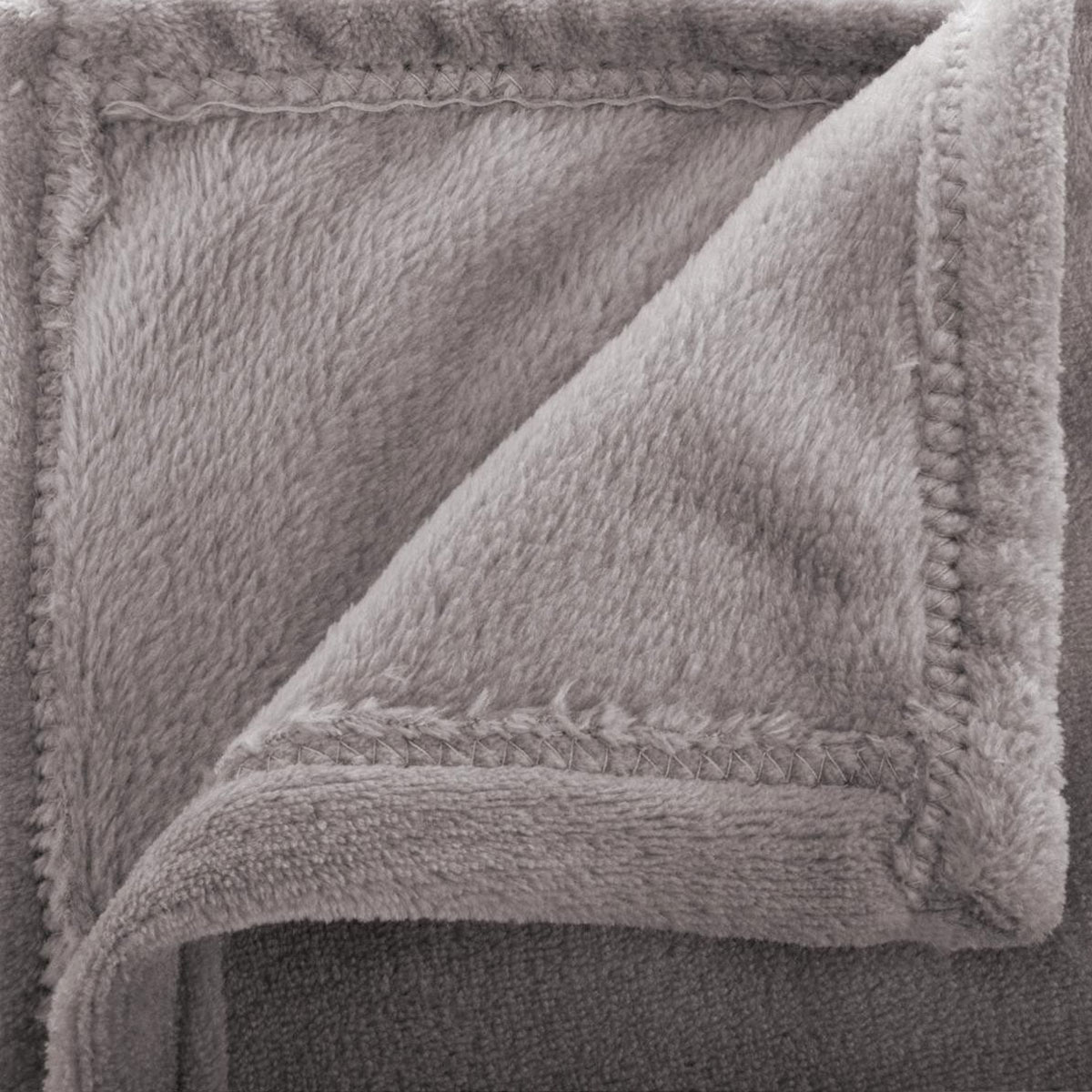 Κουβέρτα Καναπέ Fleece (125X150) A-S Flannel Grey 156183B Λευκά Είδη Σαλονιού Κουβέρτες Spitishop