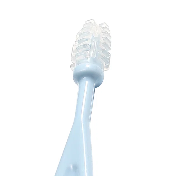 Βρεφικές Οδοντόβουρτσες (Σετ 3τμχ) BabyOno Blue BN550/02
