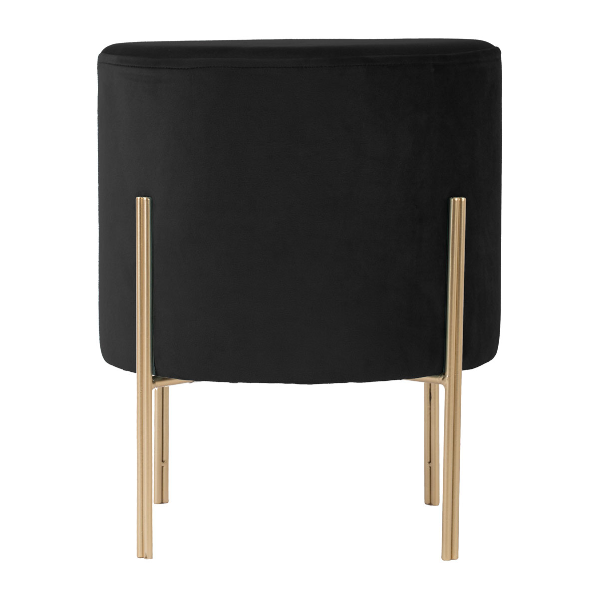 Σκαμπό (Φ33.5x40) A-S Living Black 157171A