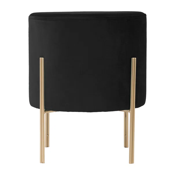 Σκαμπό (Φ33.5x40) A-S Living Black 157171A