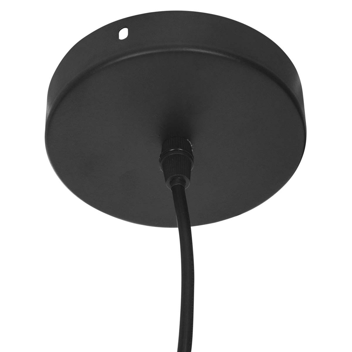 Φωτιστικό Οροφής Μονόφωτο A-S Zely Black 161721A Φωτιστικά Κρεμαστά Spitishop