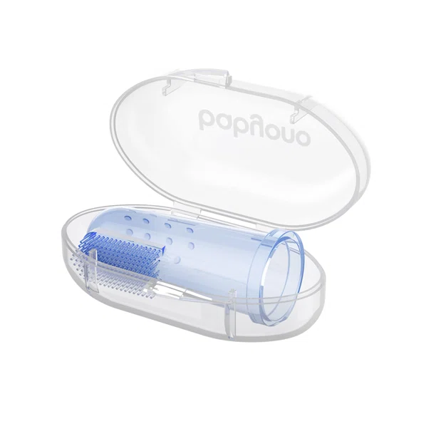 Δαχτυλική Οδοντόβουρτσα Μωρού BabyOno Blue BN723/02