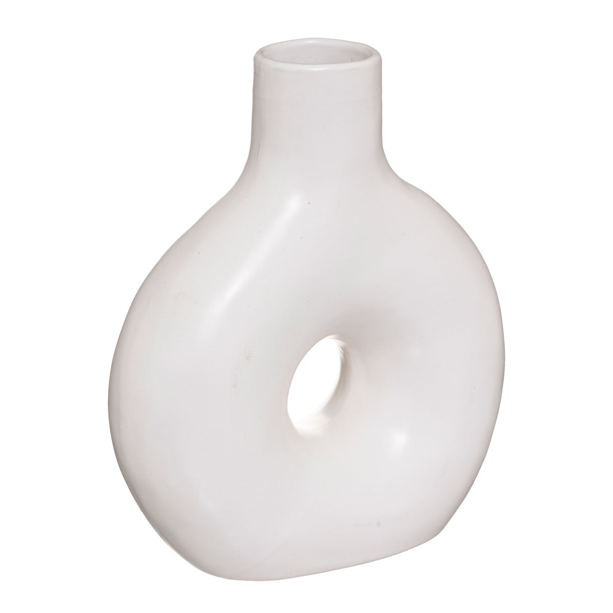 Διακοσμητικό Βάζο (17x21) A-S Circle White 185411