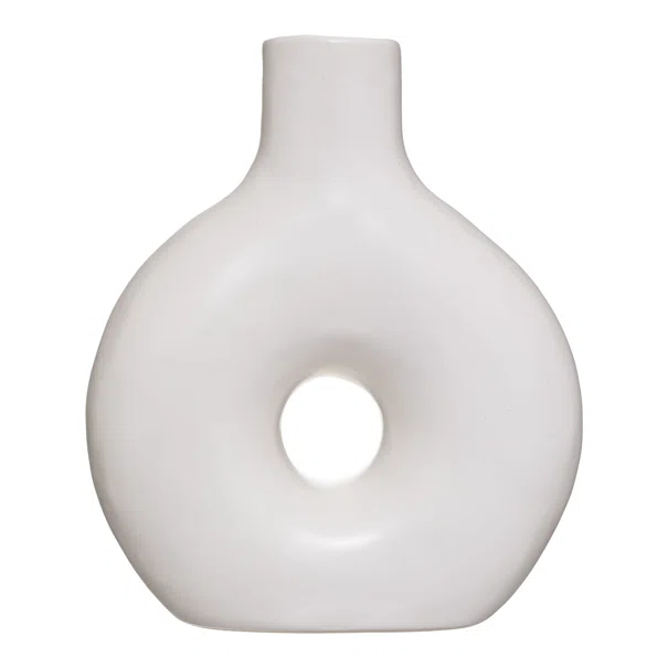 Διακοσμητικό Βάζο (17x21) A-S Circle White 185411