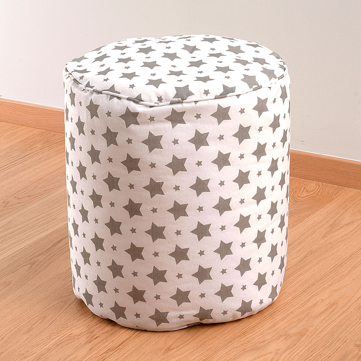 Πούφ (Φ40x45) Ravelia Rumba Grey