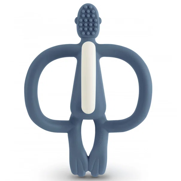 Μασητικό Matchstick Monkey Teething Toy Airforce Blue