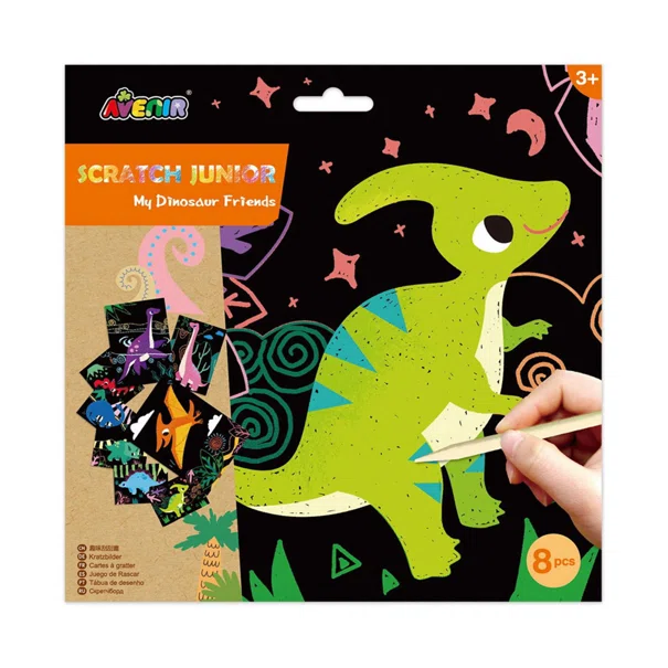 Ζωγραφική Scratch Avenir Dinosaur