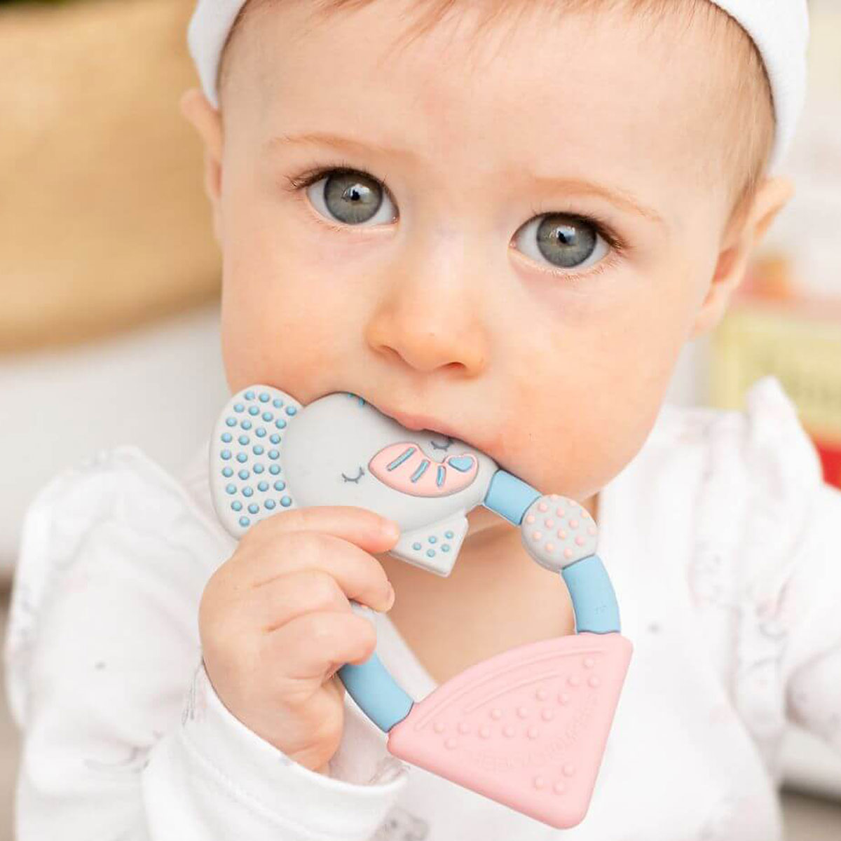 Μασητικό (6.5x11) Cheeky Chompers Darcy The Elephant