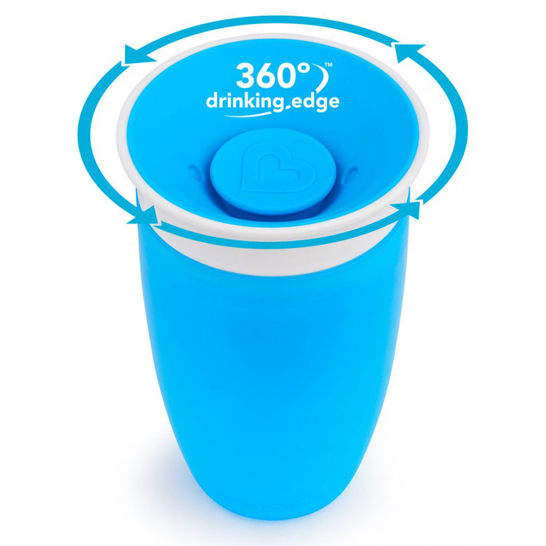 Ποτήρι Εκπαιδευτικό 296ml Munchkin Miracle Sippy Cup Blue