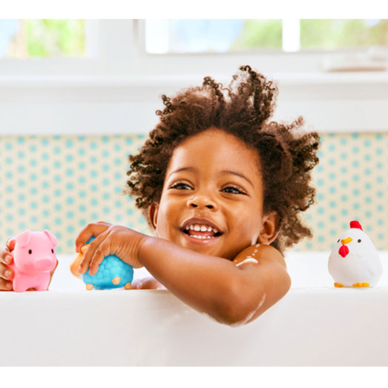 Παιχνίδια Μπάνιου (Σετ 8τμχ) Munchkin Farm Bath Squirts