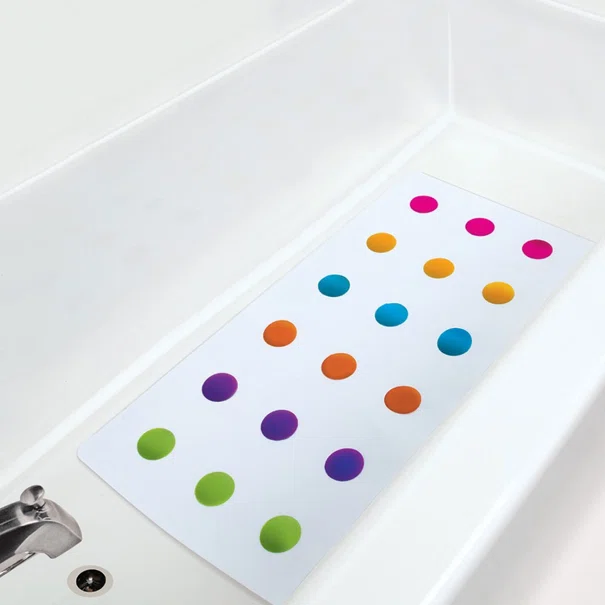 Αντιολισθητικό Πατάκι Μπανιέρας (36x77.5) Munchkin Dandy Dots Bath Mat