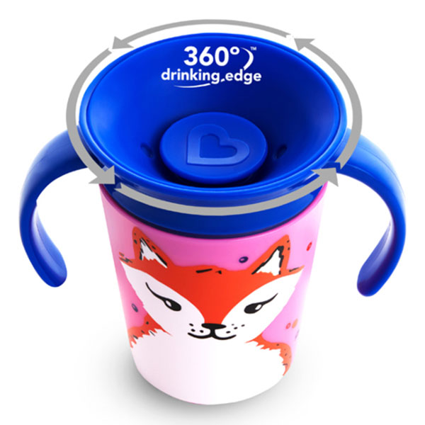 Ποτήρι Εκπαιδευτικό 177ml Munchkin Miracle Trainer Cup Fox