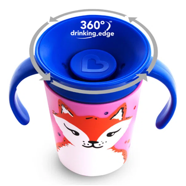 Ποτήρι Εκπαιδευτικό 177ml Munchkin Miracle Trainer Cup Fox