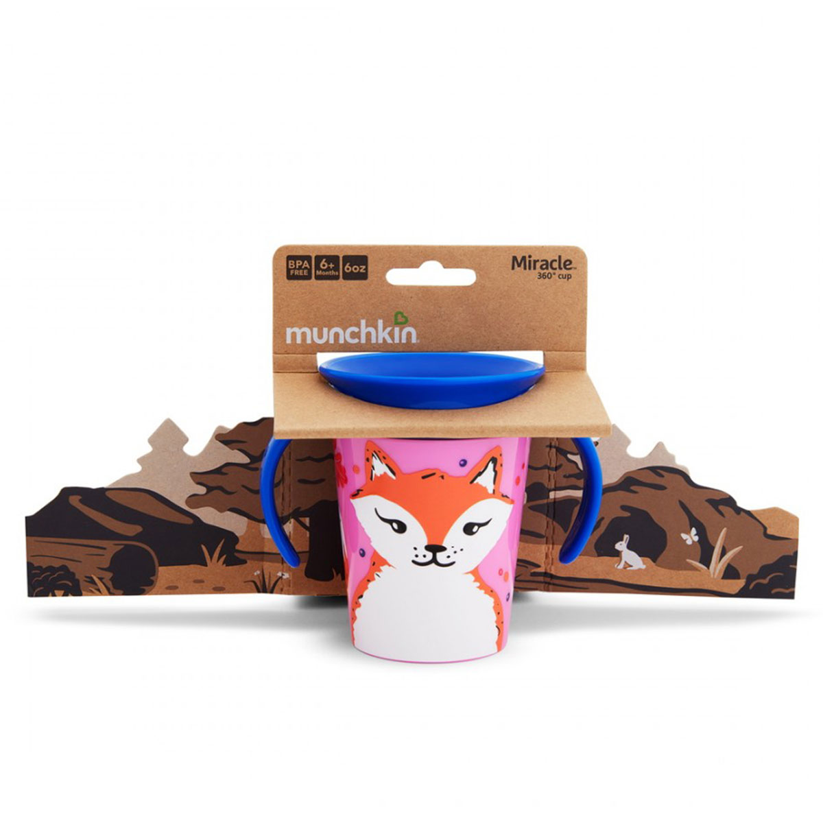 Ποτήρι Εκπαιδευτικό 177Ml Munchkin Miracle Trainer Cup Fox Παιδικά Είδη Φαγητού & Αξεσουάρ Σερβιρίσματος Εκπαίδευσης Spitishop