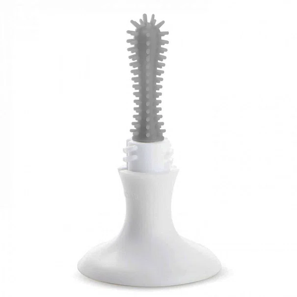 Βούρτσα Καθαρισμού Για Μπιμπερό & Θηλές Munchkin Bristle Grey